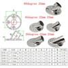 7/8' Or 1' 22mm/25mm Tube Pipe Marine 316 Stainless Steel Deck Handrail Rail Fitting Stanchion Round Base Mount Boat Accessories