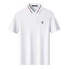 MONTAGUT Men's Silk Blend Breathable Polo Shirt