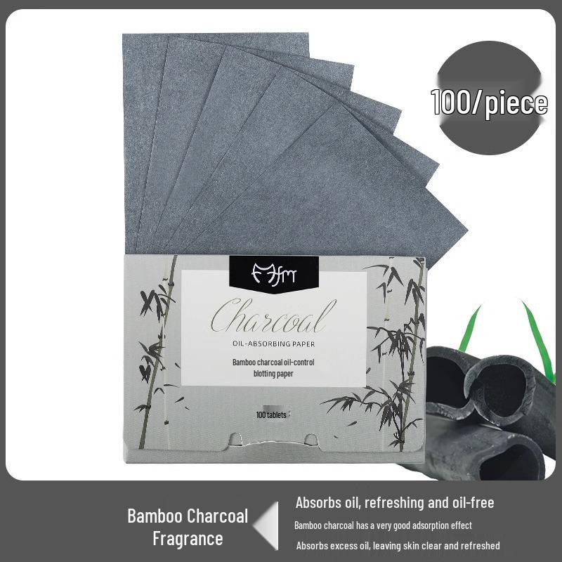 Pengyoui Portable Oil Blotting Facial Tissue - 300 Sheets for Summer Oil Control