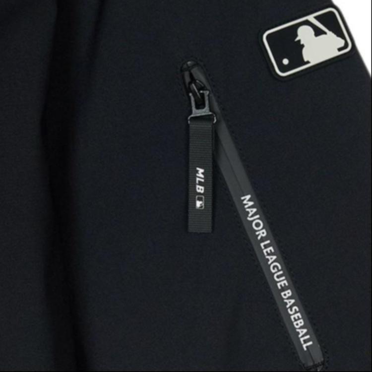 MLB New York Yankees Thermal Windbreaker Jacket Unisex Black 3ADJB1446-50BKS
