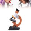 Microscope for Kids High Definition Battery Powered Microscope Science Kit with 4 Blank Glass Slides