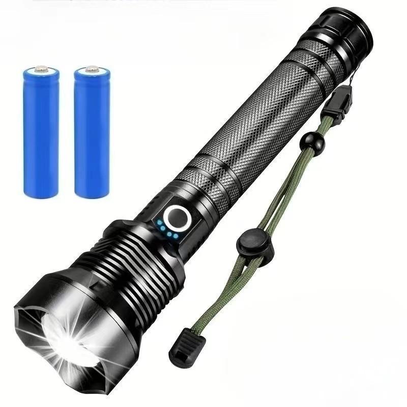 High Brightness Portable P50 Led Flashlight With Durable Aluminum Alloy Waterproof Design Ideal For Camping And Hiking