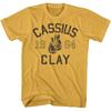 T-shirt Muhammad Ali Cassius 1964 T-shirt Jaune Unisexe