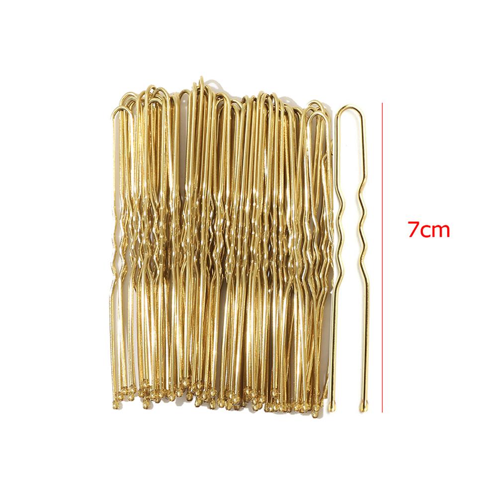 50Pcs New Solid Color Alloy Hair Sticks Hairpins Vintage Hair Clips Barrettes Bun Holder For Women Styling Tools