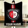 Custom Feyenoord Blanket, High quality Comfortable for All Seasons, Home Decor, Warmth and Comfort