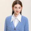 Women Men Lace Cotton Shirt Fake Collar Clothes Accessories Lapel Blouse Top False Tie