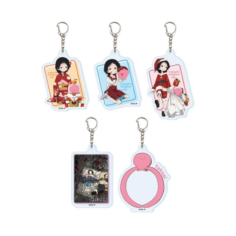 Аниме Тако Пип Изначальный Грех 01 [Официальная Иллюстрация] Акриловый Брелок Полный Набор (Коробка из 5 шт.)