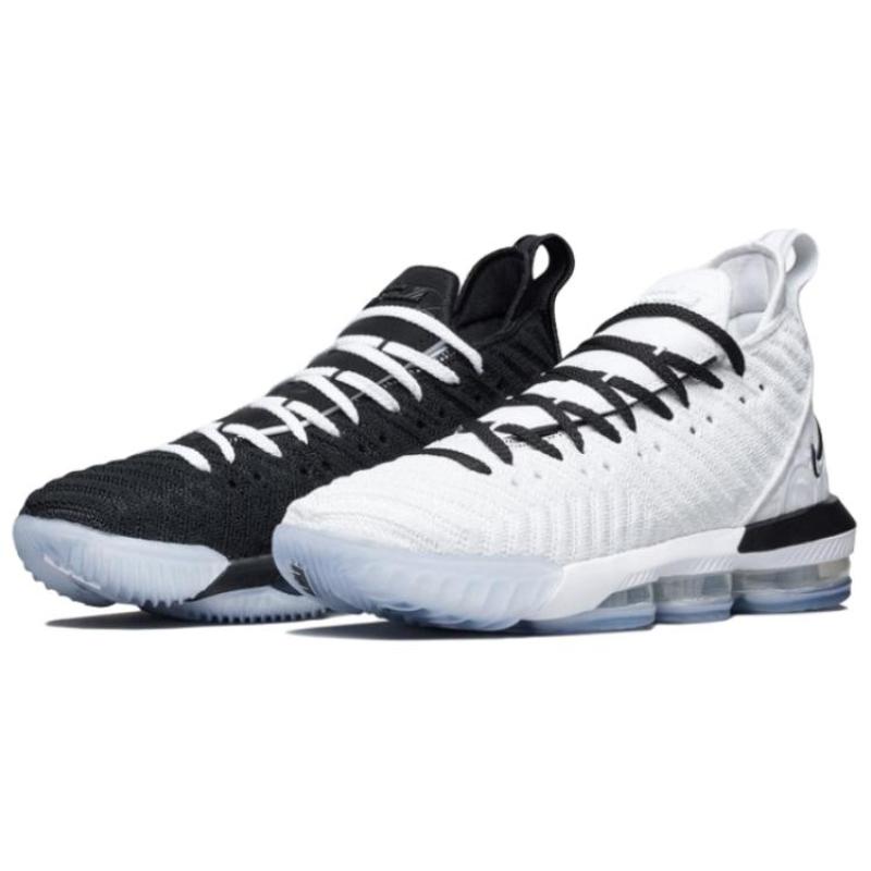 

Nike LeBron 16 Ep Equality White Black Sneakers BQ5970-100 40.5