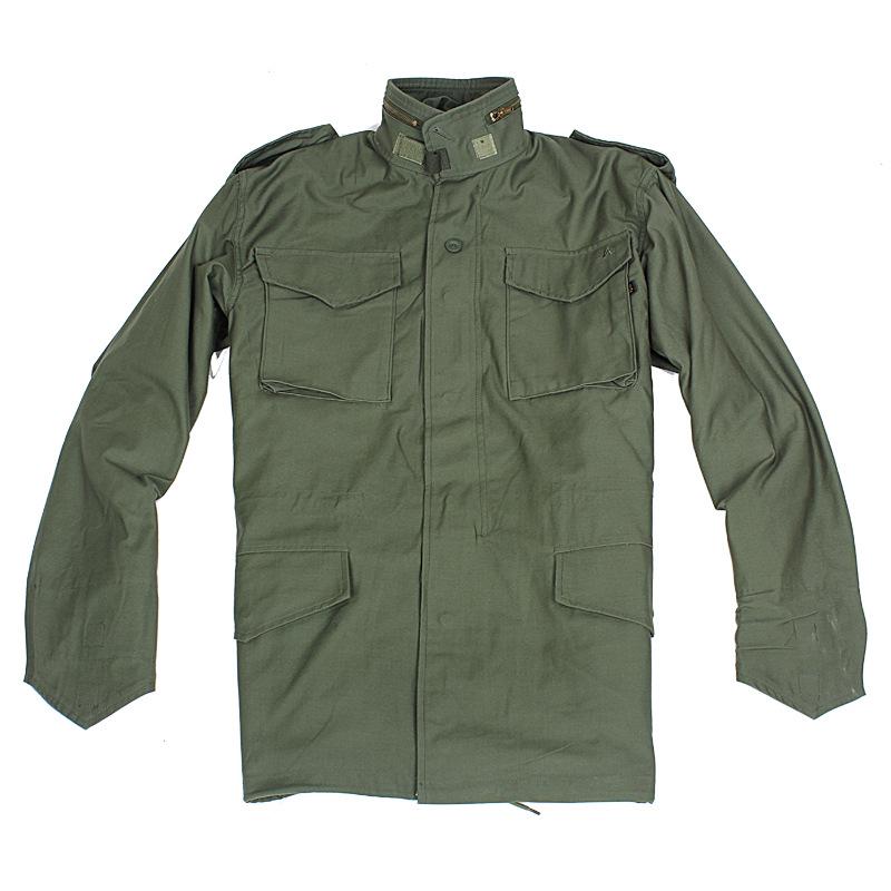 Men's Outdoor M65 Camouflage Windbreaker - Warm, Wear-Resistant Mid-Length Jacket