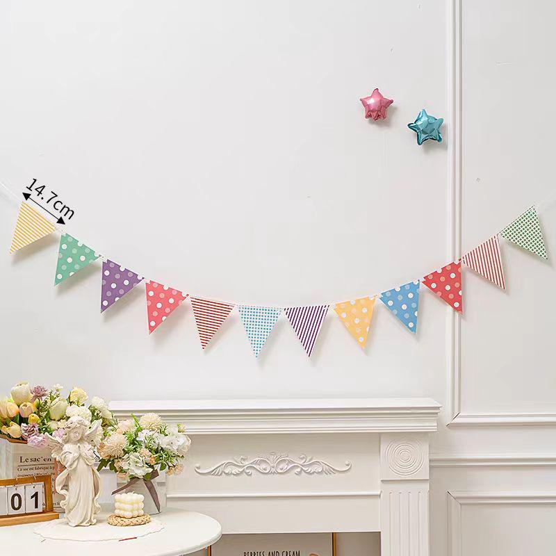 Banner zum 1. Geburtstag für Jungen und Mädchen: Badminton-Themen-Wimpelkette