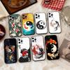 Y-Yin Yang Koi Fisch Zen Kunst Handyhülle Silikon Weich Für IPhone 17 16 15 14 13 12 11 X XR Plus Pro Max Plus