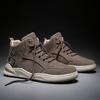 High Top Boots Men's Shoes Fashion Motorcycle Ankle Boots Shoes for Men Winter Boots Men's Sneakers Lace-Up Botas Hombre