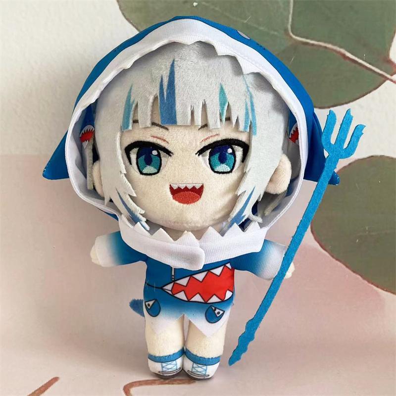 Hololive Plush Toy Hoshimati Suisei Inugami Korone Houshou Oozora Marine Gawr Gura Cosplay Plushie Stuffed Dolls Birthday Gifts