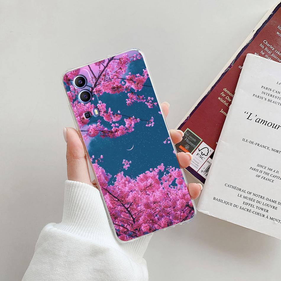 For Vivo Y72 5G Case V2041 Silicone Soft Transparent TPU Phone Cover For Vivo Y52 vivoY72 Y 72 52 5G Case Funda Protective Coque