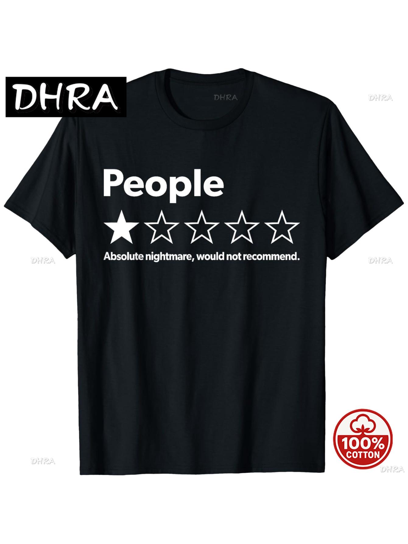 TShirt Funny Review People One Star Absolute Nightmare Would Not RecomUnisexd Suitable for Unisexs  Womens Outdoor TShirt S