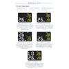 CAREUD Motorcycle TPMS Tyre Pressure Monitoring System LCD Display Magnetic charging With Internal/External Pressure Sensors