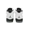 Air Jordan 5 Retro Grade School 'Olympic' (Unisex) Scarpe da Basket per Bambini Bianco / Nero-Oro Metallico Moneta 440888 133