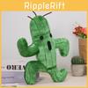 Cactuar Plush Toy Cartoon Plant Figure With Pp Cotton Filling For Kids And Collectors