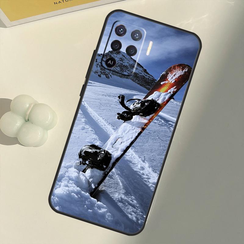 Sports Snowboarding Case For OPPO A15 A74 A54 A94 A52 A72 A31 A53 A53S A5 A9 2020 A3S A5S A83 A91 A93 Cover