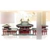 Tenyo Metallic Nano Puzzle Castle and Historic Building Series Byodo-in Phoenix Hall T-MP-016M Multi-Color Stainless Steel 0.2mm Laser Cut 3D Brass