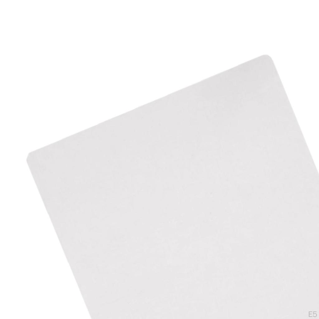 Blank Silicone Practice Skin Stencil Flexible Double Sided Portable Realistic Feel