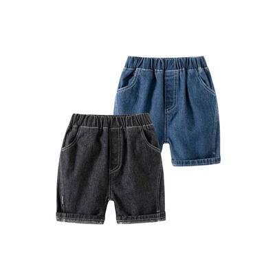 Summer Pure Color Middle Pants Patchwork Children's Clothing