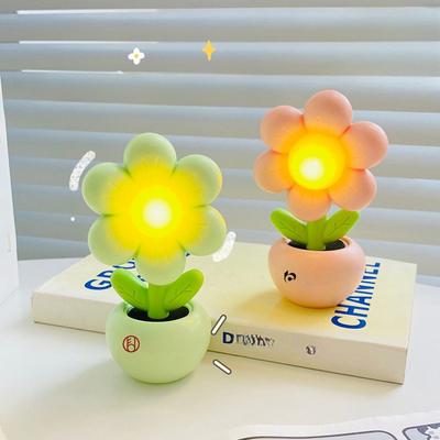 Creative Nightlight Cartoon Desktop Ornament Atmosphere Light Dormitory Bedroom Bedhead Nightlight Student Gift