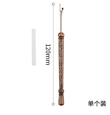 Round Stainless Steel Handle Thread Cutter Seam Ripper Stitch Unpicker Sewing Tool DIY Cross Stitch Sewing Thread Remover