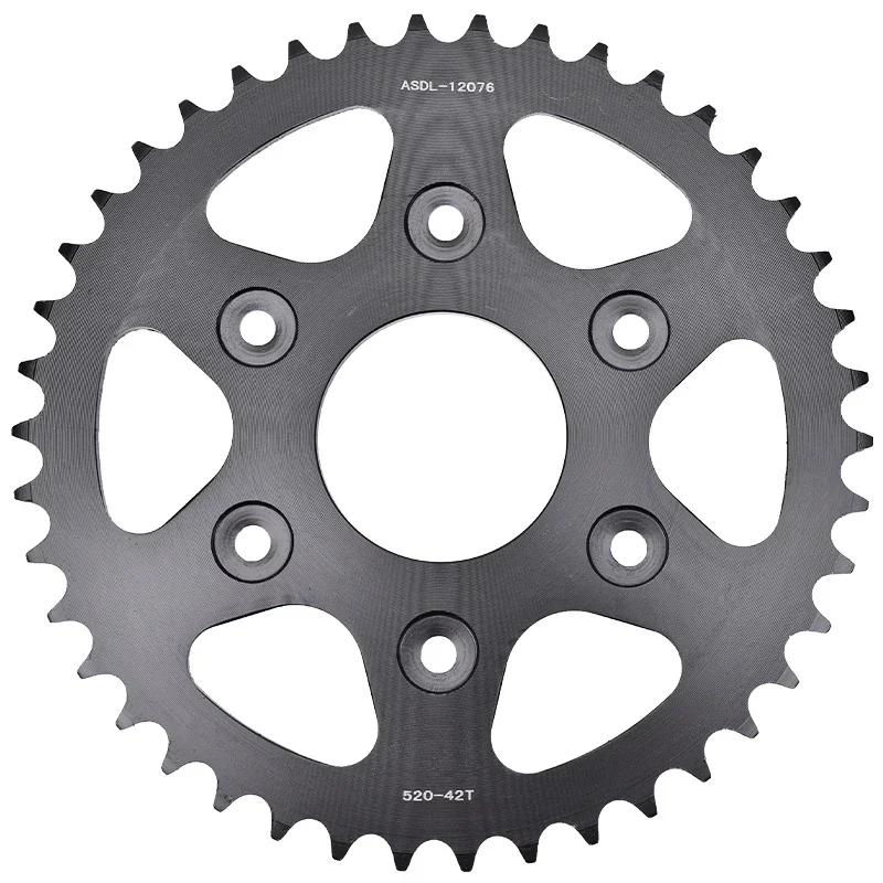 520 42T 45T Front Rear Sprocket For KT/M 125 200 390 Duk/e RC Adventure For Husqvarna 125 401 Svartpilen Vitpilen 2018-2024 15T