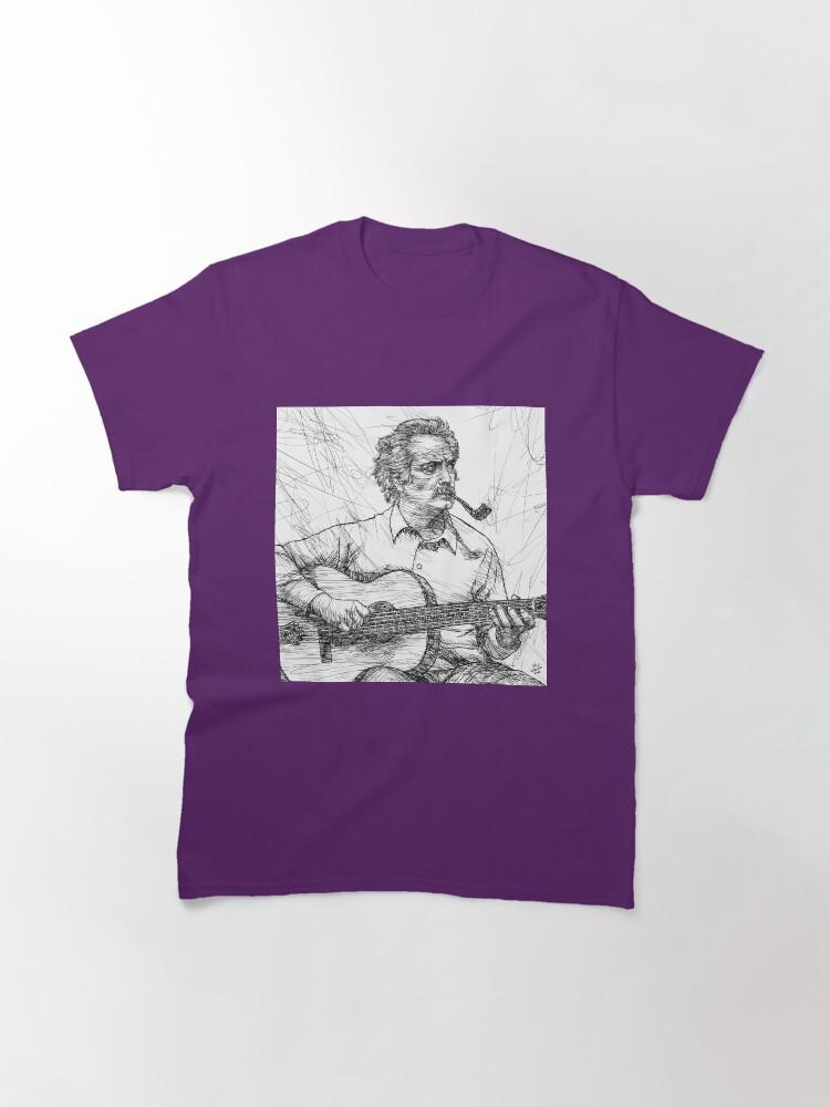 Georges Brassens GEORGES BRASSENS Tuscheporträt .1 Klassisches T-Shirt