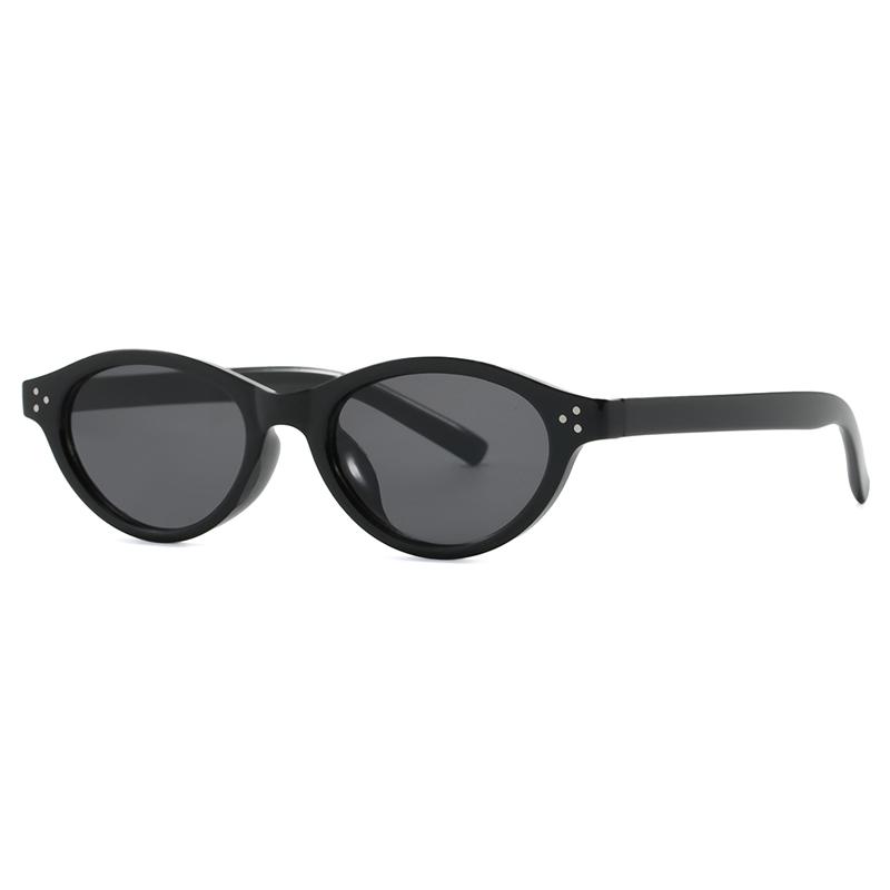 

Vintage Rivet Small Oval Sun Glasses ladies Men Classic Luxury Sunglasses Travel Shades Lady Man Multi Color Glasses UV400