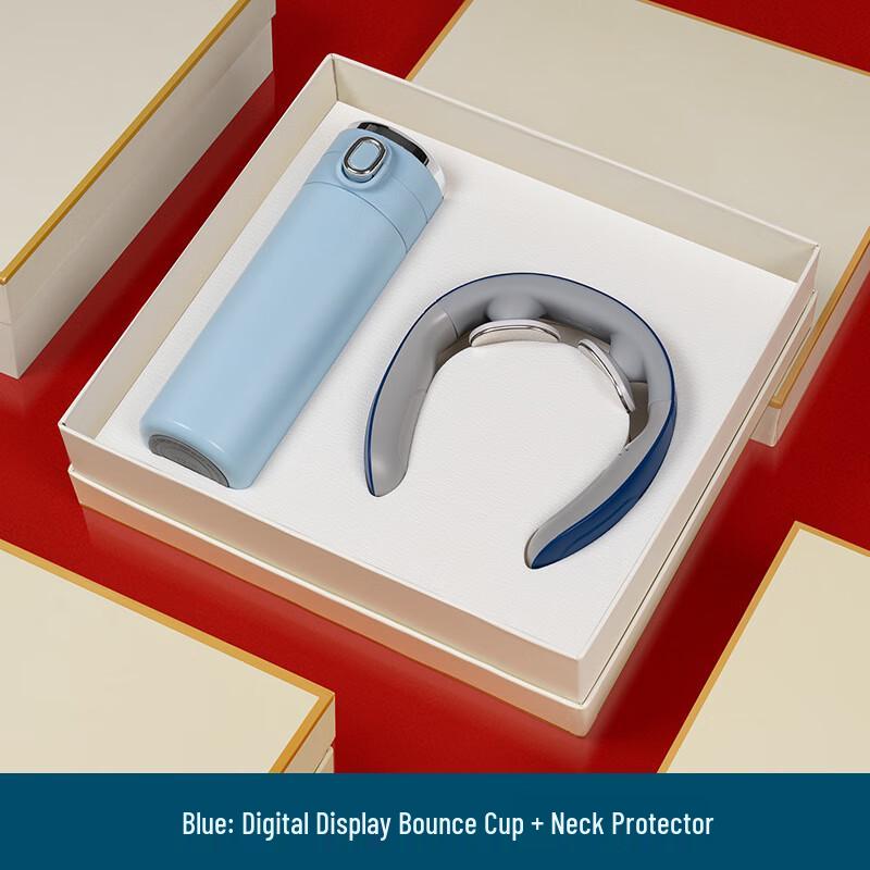 Business Insulated Mug & Neck Massager Gift Set