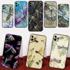 Dragonfly Phone Case For iPhone 17 16 15 14 11 12 13 Pro Max Mini 15 16 Plus 16e 17Air Cover Fundas