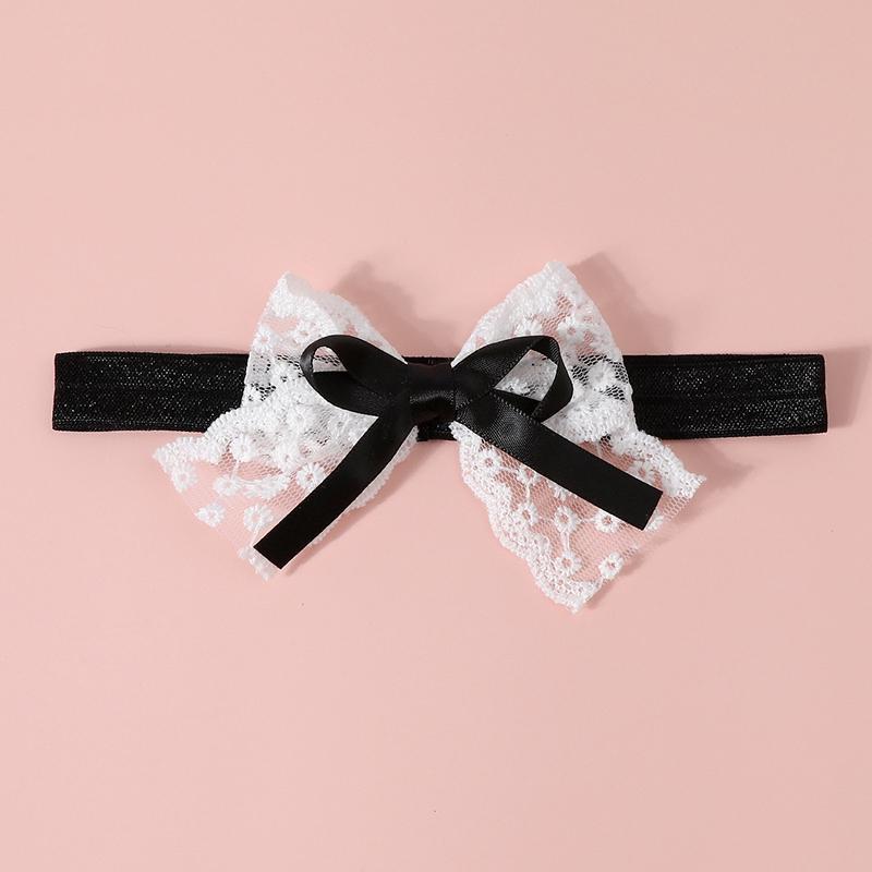 

Toddler Baby Girls Bow Headband Elastic Hairband