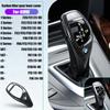 CTCE1 LHD RHD ABS Carbon Fiber Black Red Center Console Gear Shift Knob Trim Cover For BMW G30 G31 G01 G02 G32 1 2 5 Series X3 Sticker