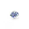 Handgefertigter Emaille-Blaublumen-Funkelnder Temperament-Ring für Damen, Banquet-Teilnahme, Eleganter High-End-Schmuck und Accessoires