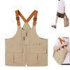 Polyester Vest Shoulder Bag 2-in-1 Convertible Crossbody Vest Bag Utility Vest Backpack  Hiking