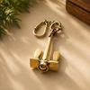 Brass Anchor Keychain Nautical Ship Anchor Key Ring Maritime Gift Handmade Accessory