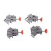 4Pcs Corner Clamp Stainless Steel Opened Closed Adjustable 90 Degree Right Angle Clamp for Woodworking