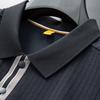 Dibinze Men's Plus Size Business Casual Polo Shirt
