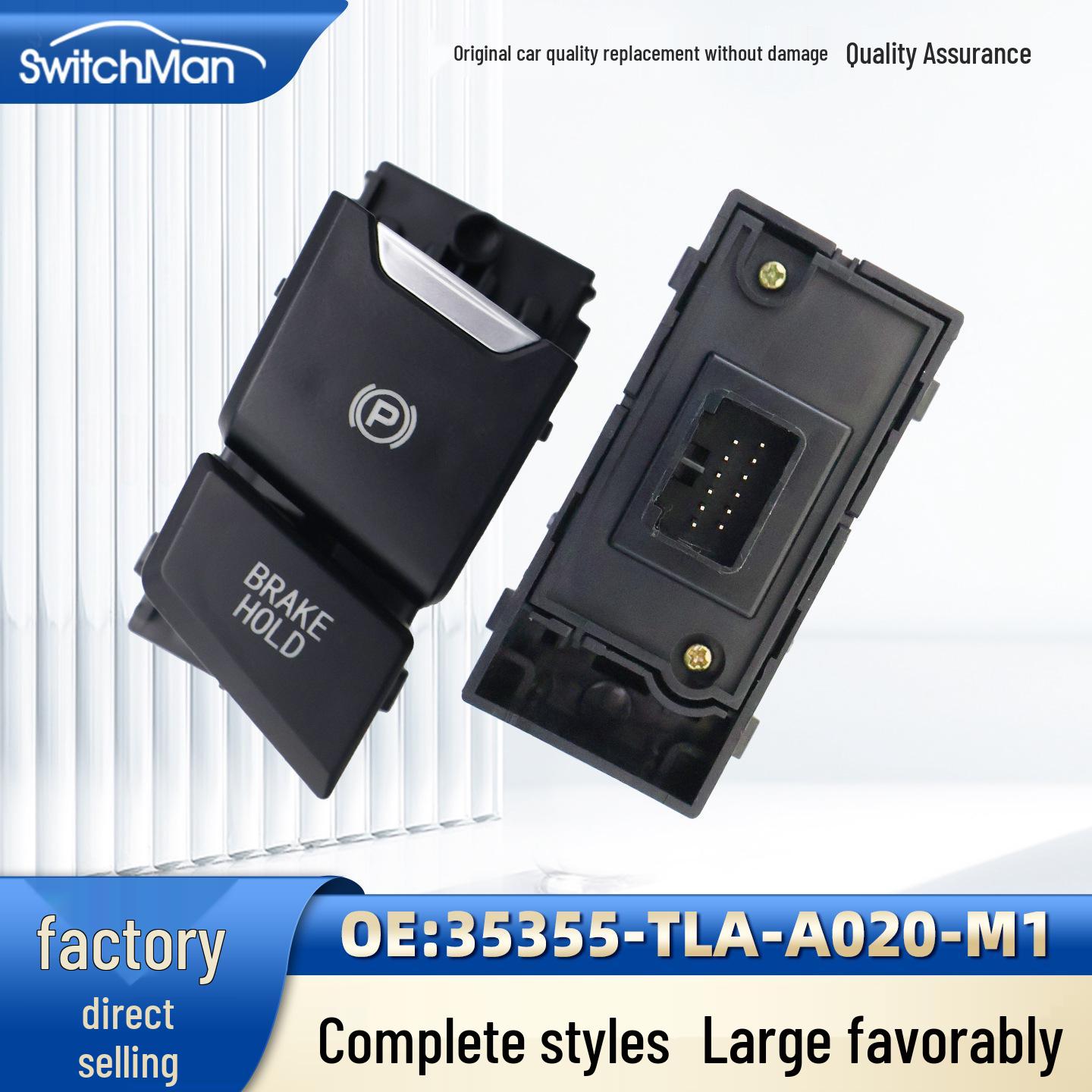 Compatible Electronic Parking Brake Switch for Honda CR-V Breeze e:PHEV 35355-TLA-A020 M1