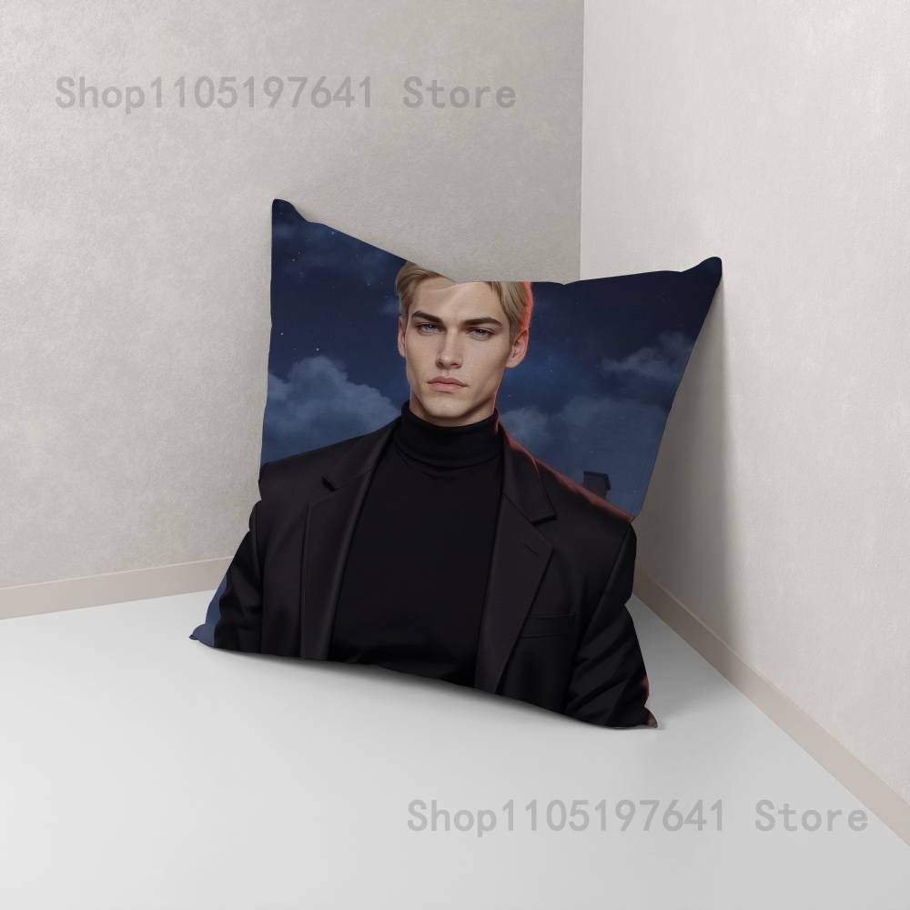 Romance Club Pillow Case For Sofa Decor Car Office Room Printing Cushion Cover Decorations and Protector