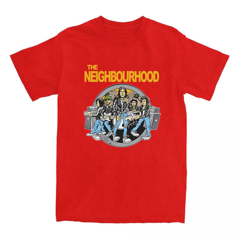 The Neighborhood NBHD Band Printing T-shirt Cotton High Quality Women Tshirts Ropa Mujer Casual Short Sleeve Tee-shirt