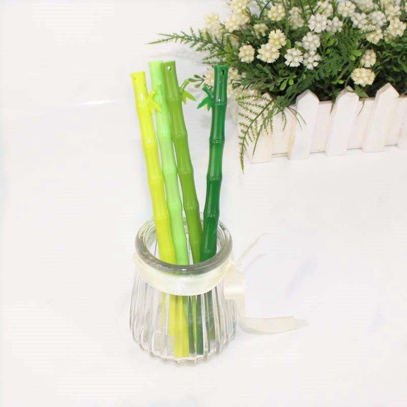 Fashion Bamboo Steadily High Ballpoint Pens Cute Ball Pen School Supplies Stationery