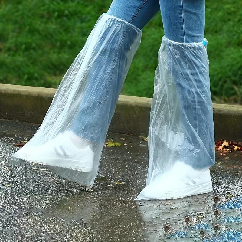 

[Lightweight | Waterproof] 10pcs Lightweight Waterproof Shoe Sleeves | Disposable Covers Hiking Save Your Shoes Blue Or White Blue