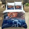 rock star Johnny Hallyday Bedding Set Duvet Cover Full Queen King Size Pillowcase Printed Bed Set Aldult Kid Bedroom Single Twin