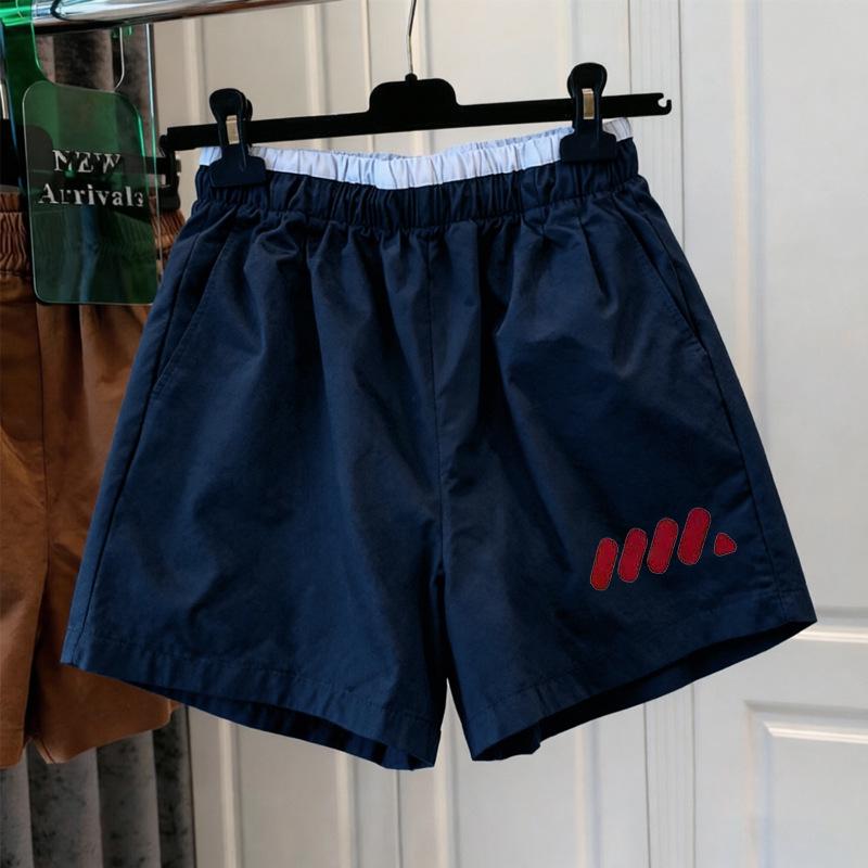 Girls' Color Block Quick-Dry Shorts: Summer 2026 Trendy Style for Middle & Older Girls