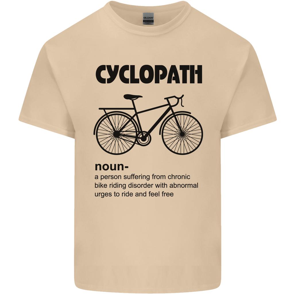 Cyclopath Vtipný Cyklista Cyklista Kolo Unisex Lehký Bavlněný Tričko