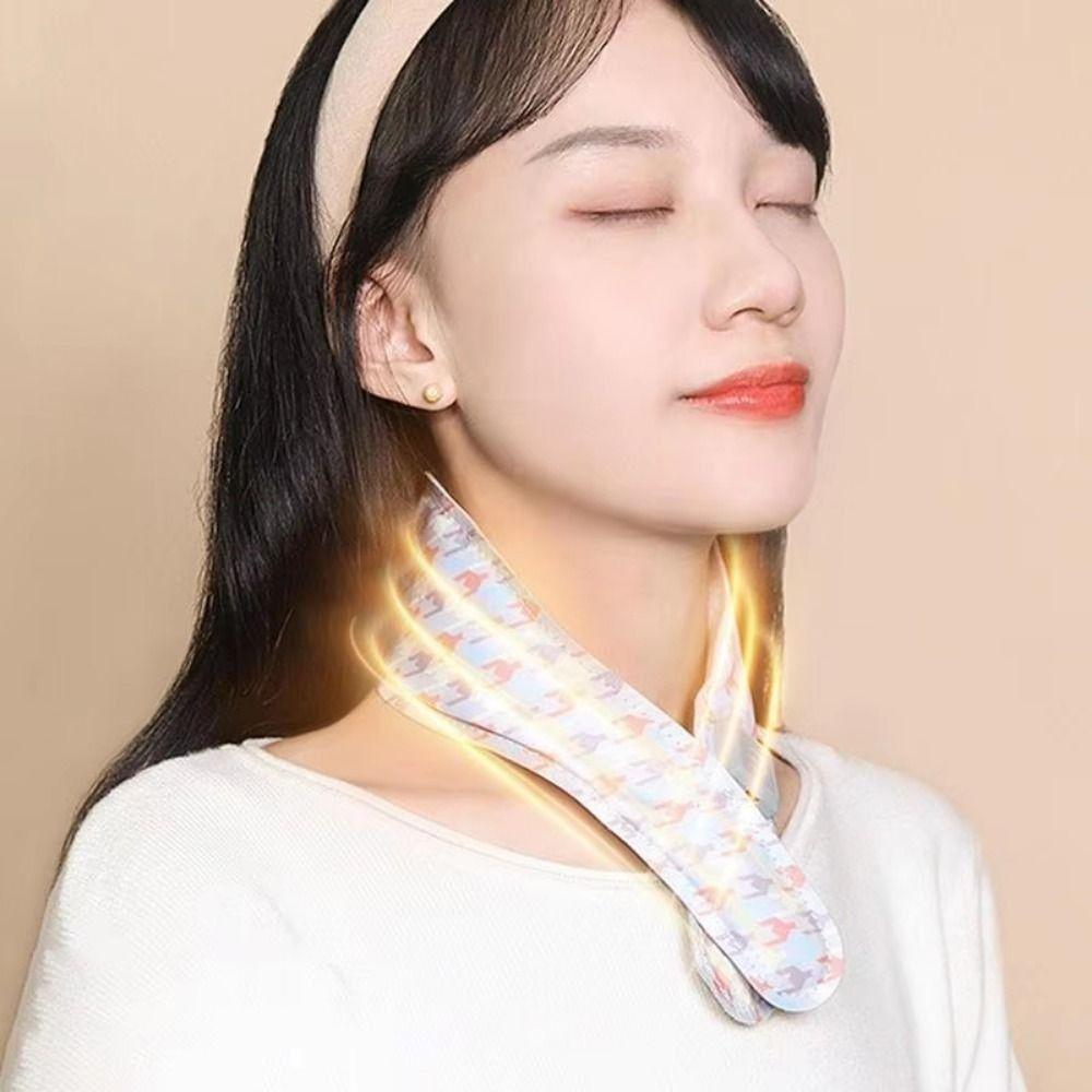 

Folding Electric Heated Scarf USB Charging Neck Heating Pads Comfortable Heating Neck Wrap Girls Style 1