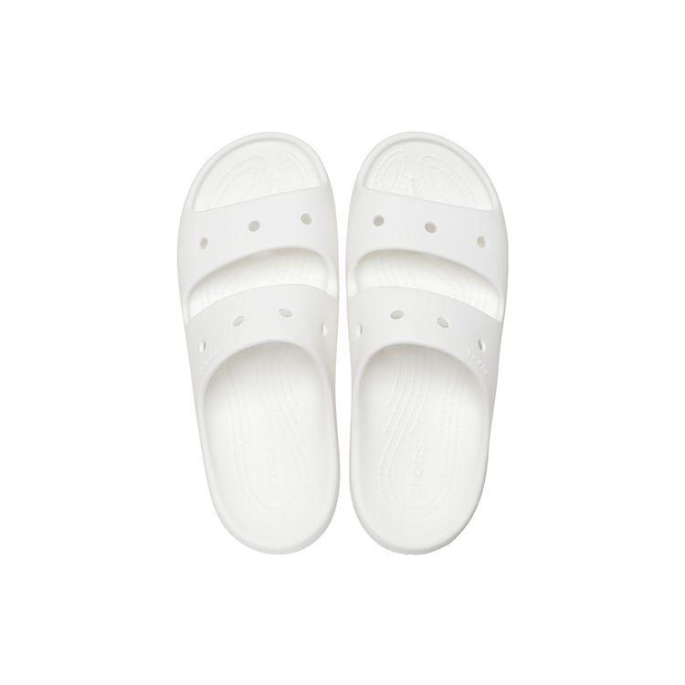 Crocs Eva Breathable Slip-On Slide Sandals Unisex Sandals White 209403-100